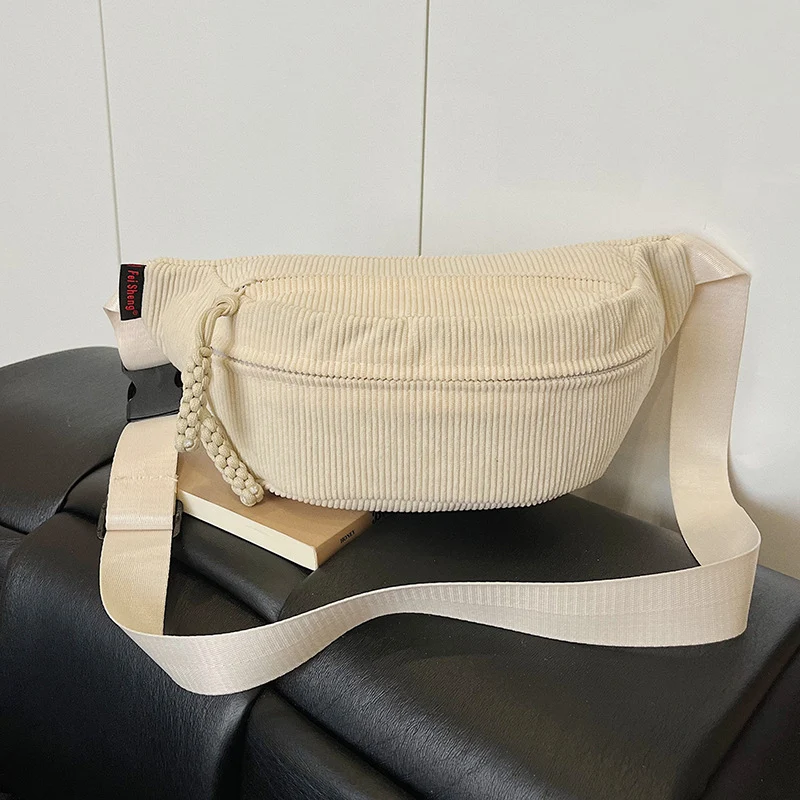 WoTrendy Corduroy Umhängetasche Karnz
