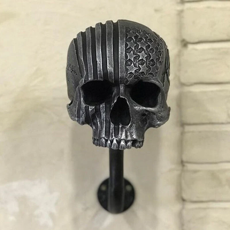 Skull Motorradhelm Halter | Karnz