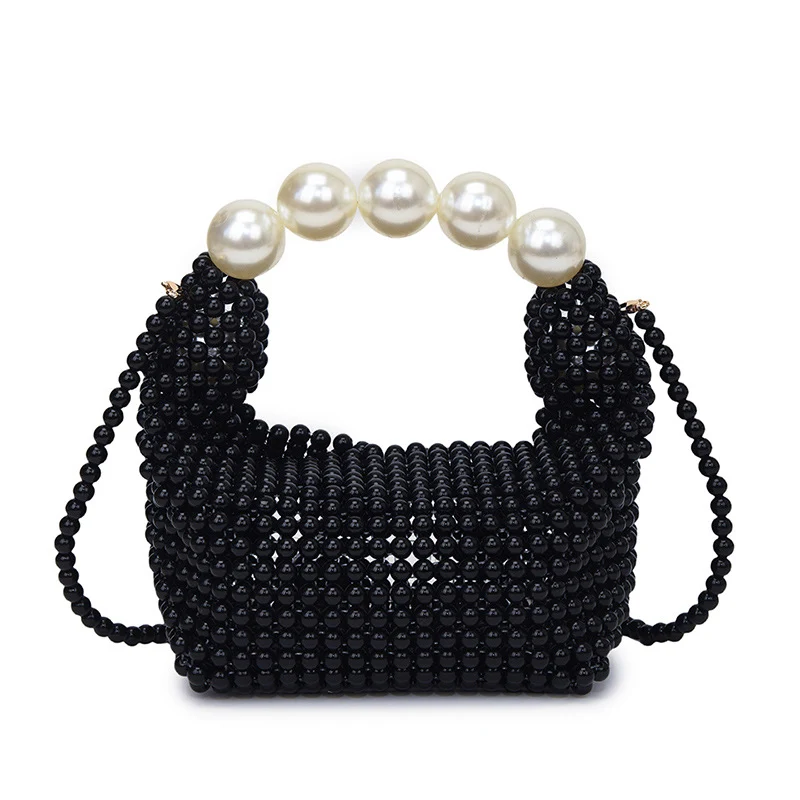 Elegante Perlenhandtasche