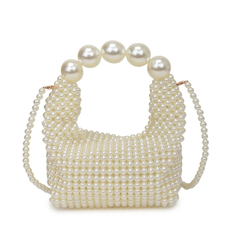 Elegante Perlenhandtasche