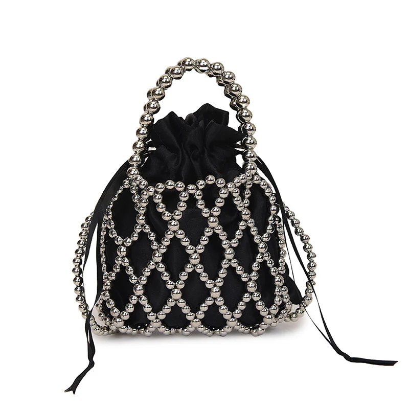 Elegante Perlen-Abendhandtasche
