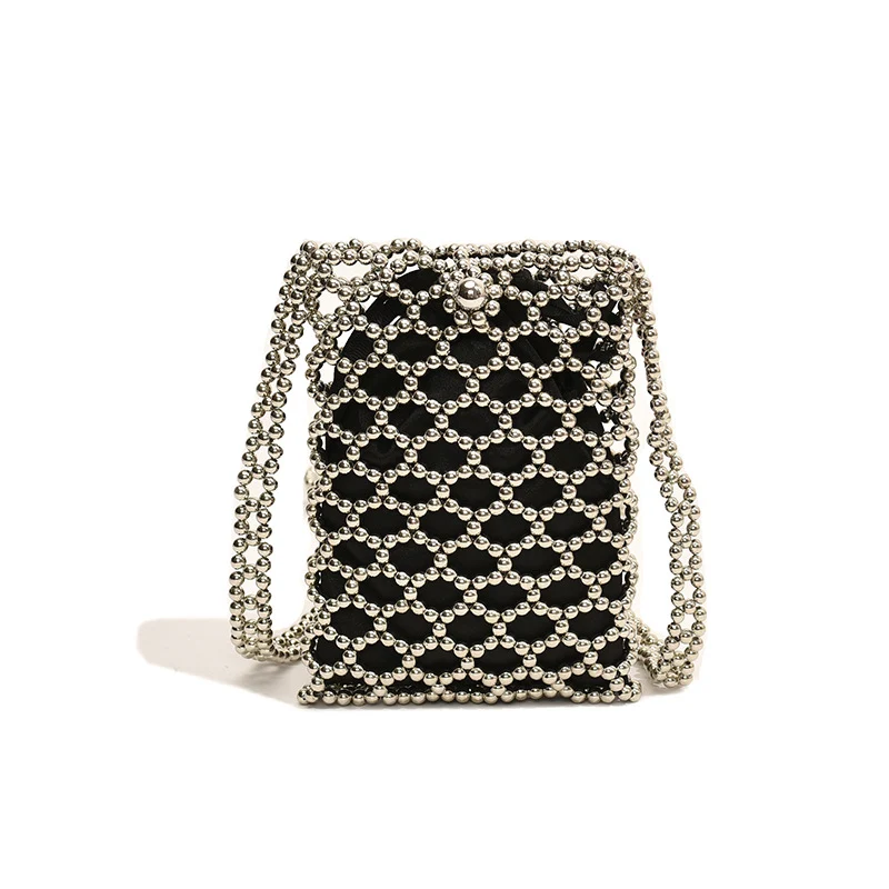 Elegante bestickte Abendhandtasche