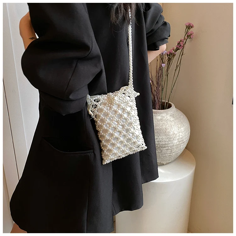 Elegante bestickte Abendhandtasche