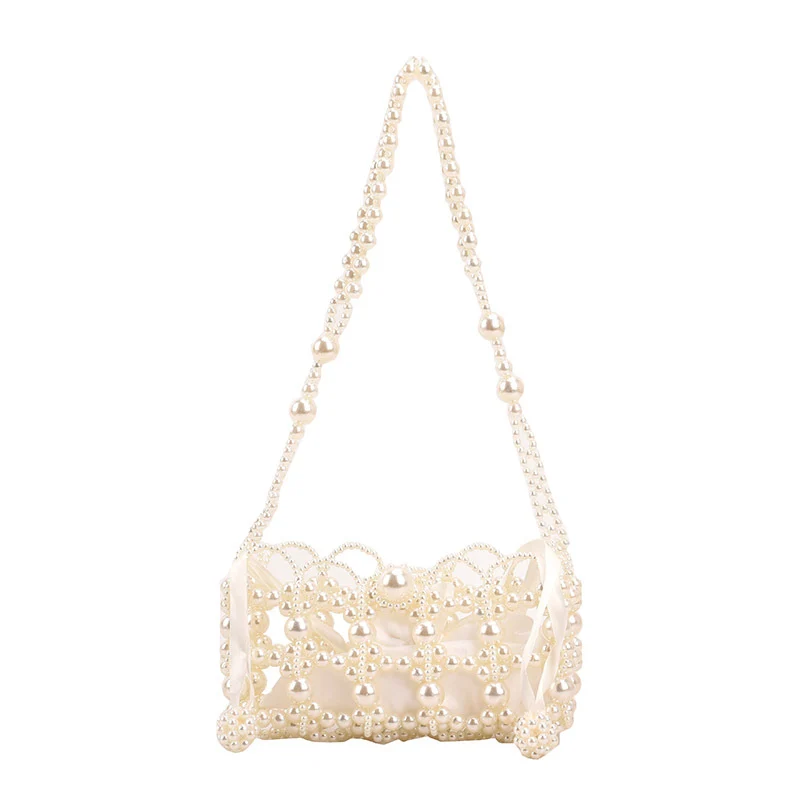 Elegante Beadings Abend Clutch