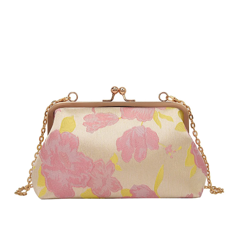 Dekorative Floral Clutch