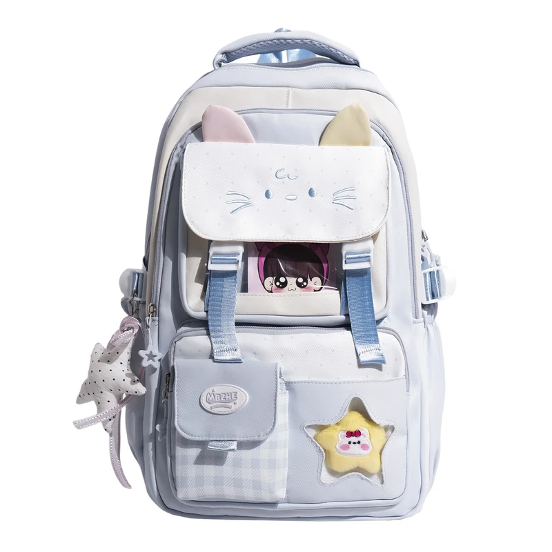 Süßer Katzen-Themen-Schulrucksack Karnz