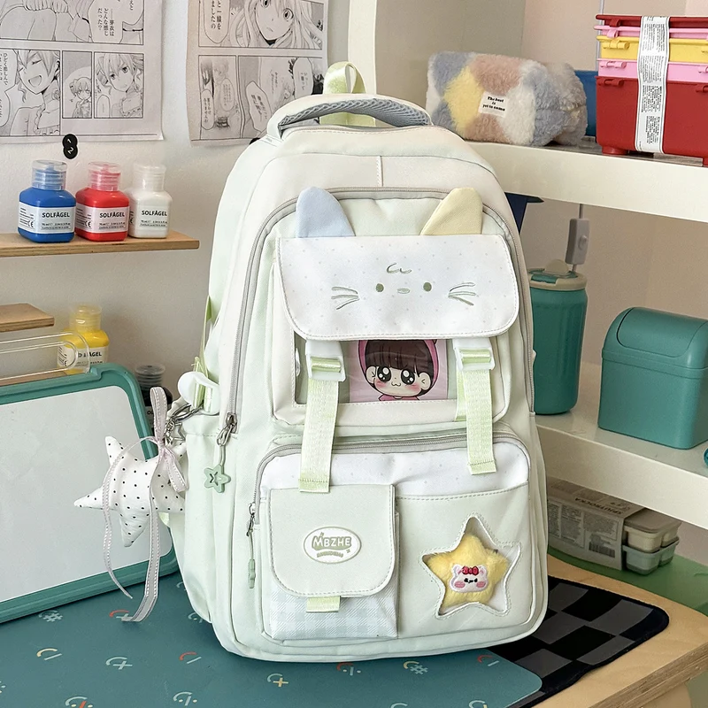 Süßer Katzen-Themen-Schulrucksack Karnz