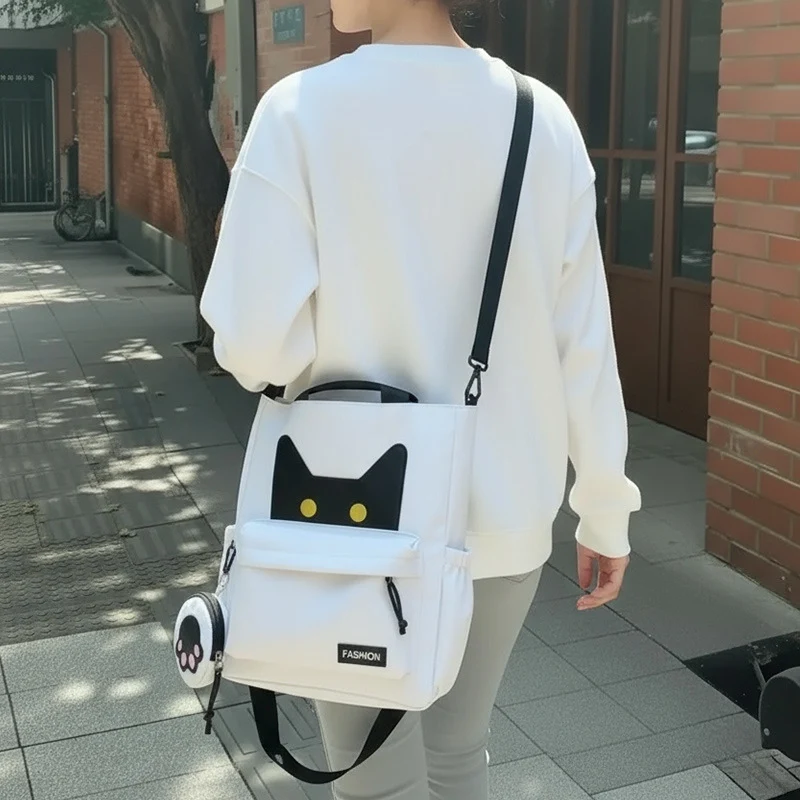 Süße Katzenohren-Tote Bag Karnz