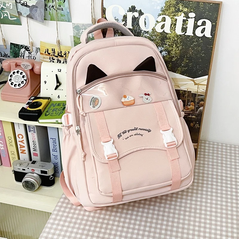 Süßer Katzenohr-Rucksack Karnz