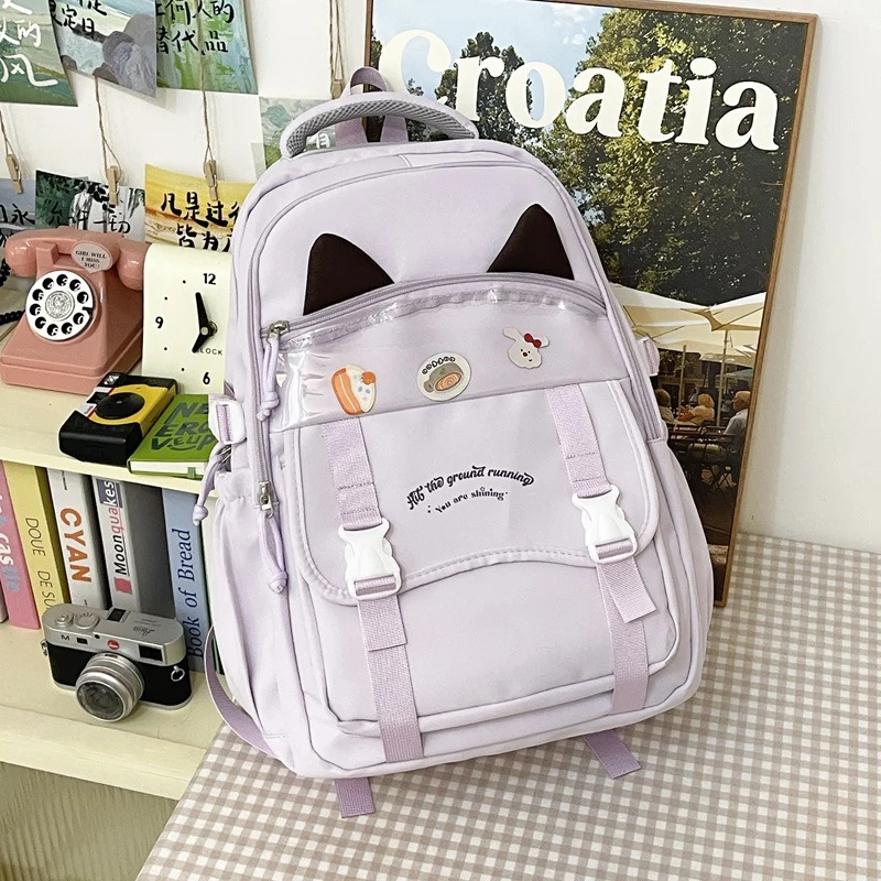 Süßer Katzenohr-Rucksack Karnz