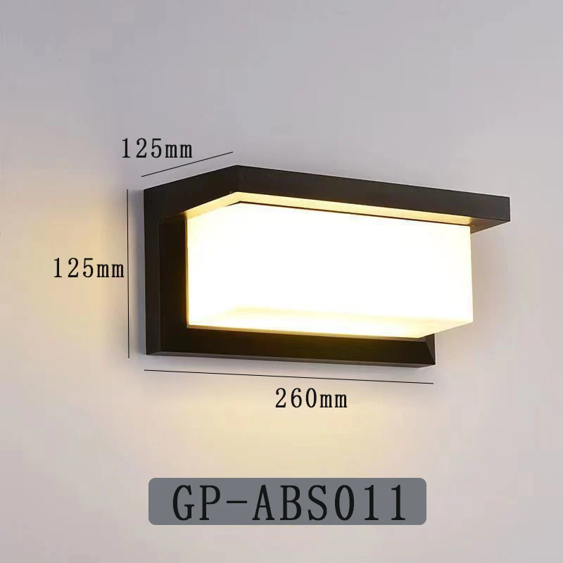 Dekorative oktogonale LED-Wandlampe