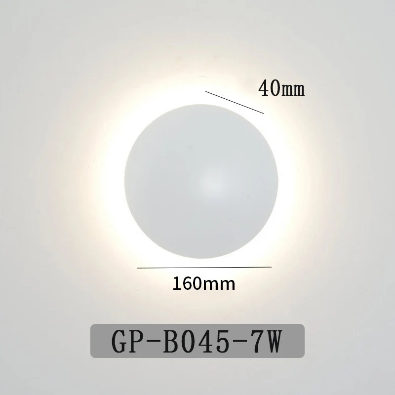 Moderne LED Wandleuchte