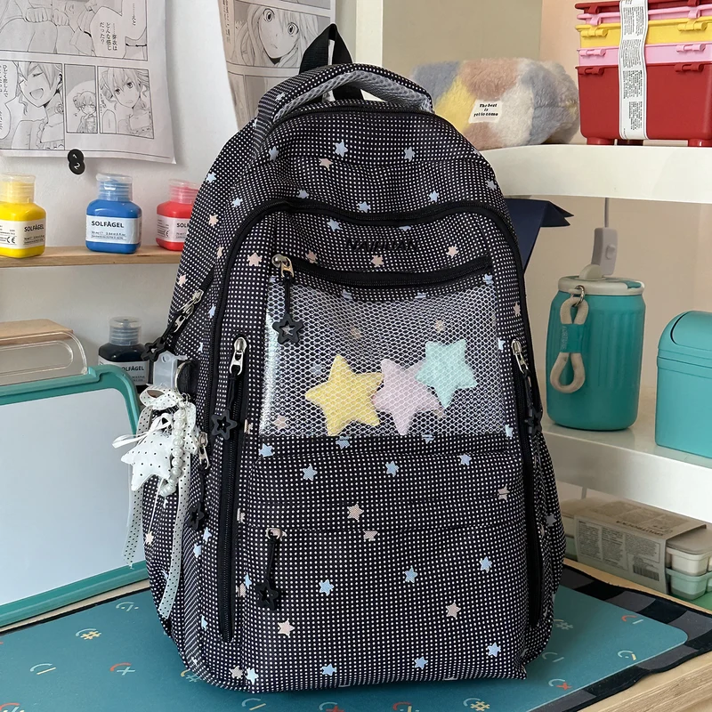 Niedlicher Cartoon-Printed Rucksack Karnz