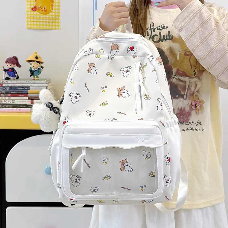 Niedlicher Rucksack mit Comic-Muster Karnz