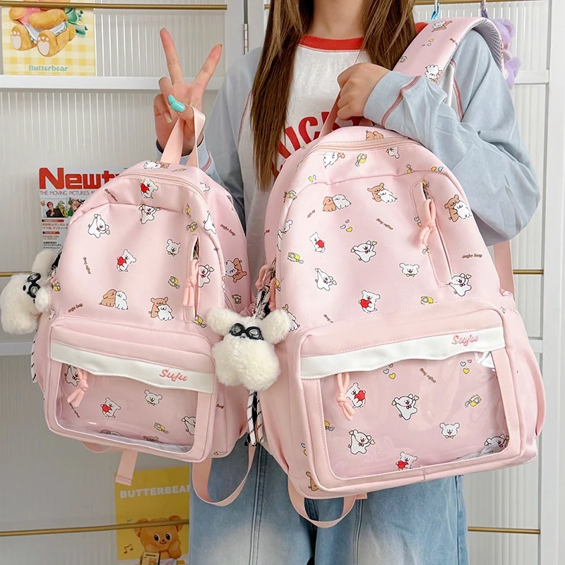 Niedlicher Rucksack mit Comic-Muster Karnz