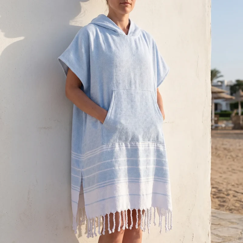 Handtuch-Poncho Mit Kapuze - DriftCloak