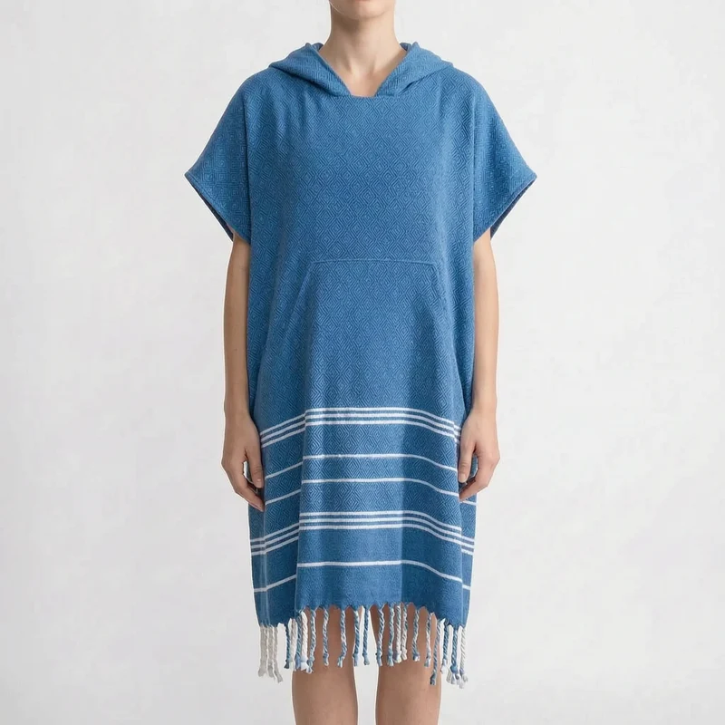 Handtuch-Poncho Mit Kapuze - DriftCloak
