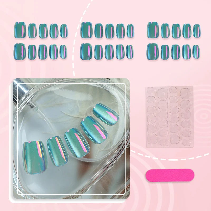 Stylisches Press-On Nagelset