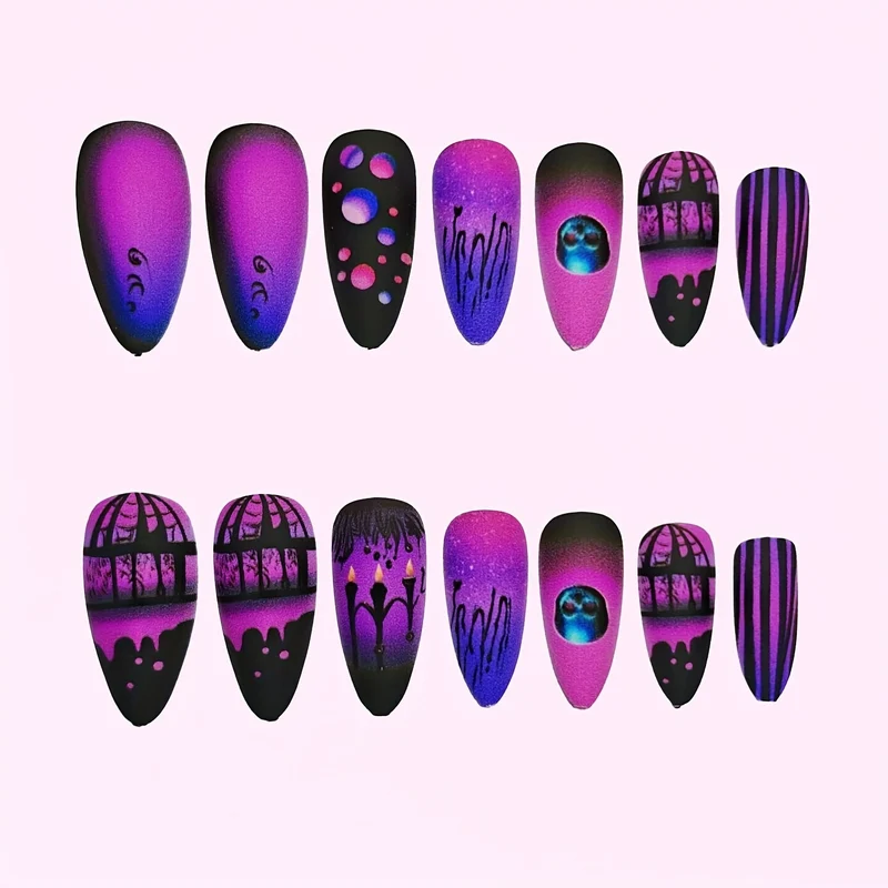 Künstlerische Fantasie Nagelkunst