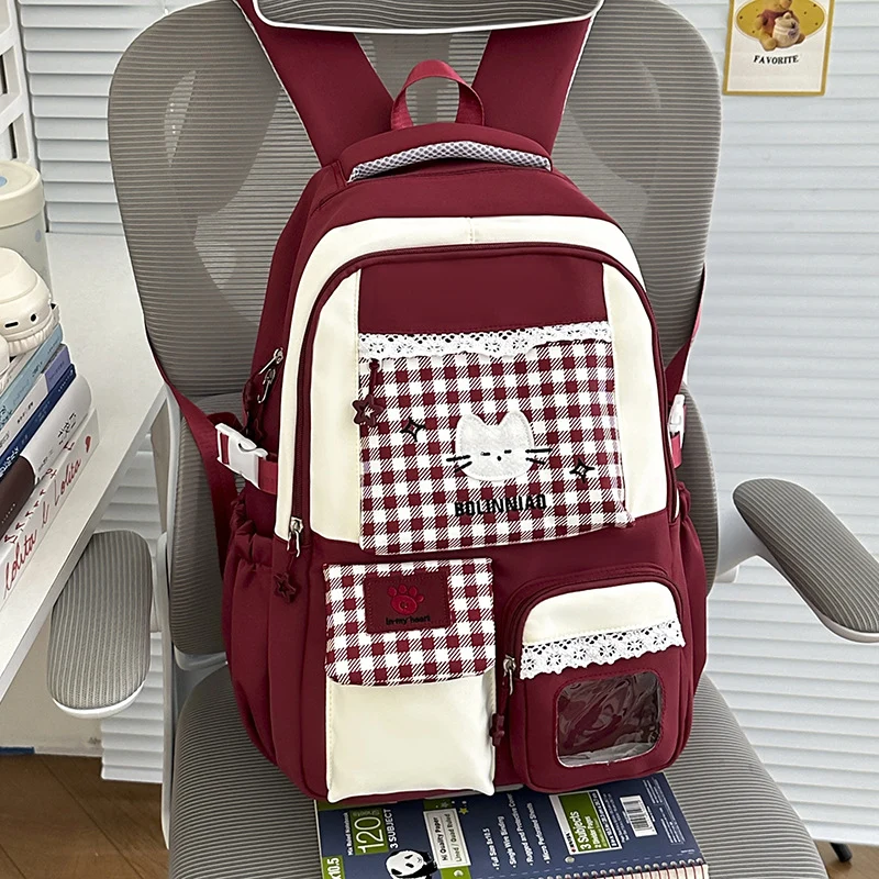 Süße Cartoon-Katzen-Themen-Rucksack Karnz