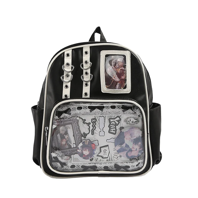 Schulrucksack Skanto mit kreativer Illustration