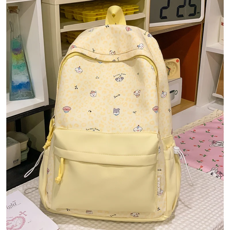 Niedlicher Cartoon Tierdruck Rucksack Karnz