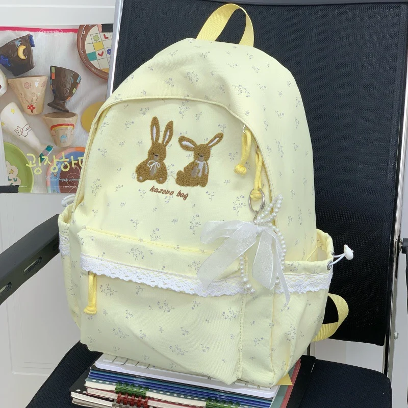 Cute Bunny-Themed Casual Backpack Karnz