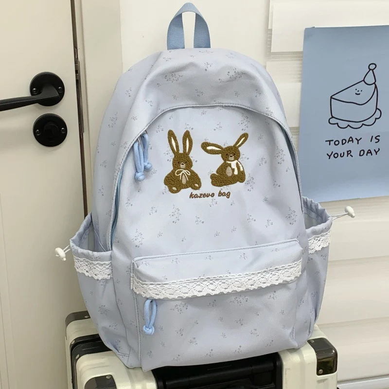Cute Bunny-Themed Casual Backpack Karnz