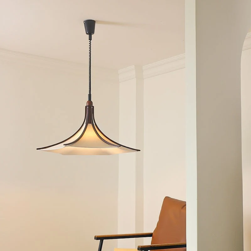 Elegante Stoffe Pendelleuchte