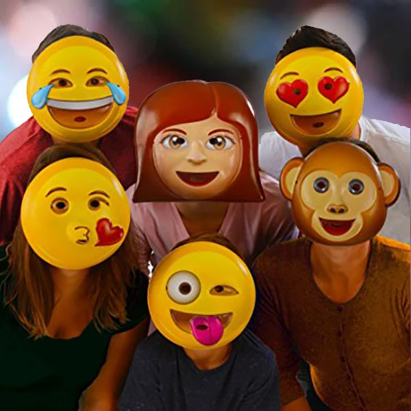 Emoji Party Masks
