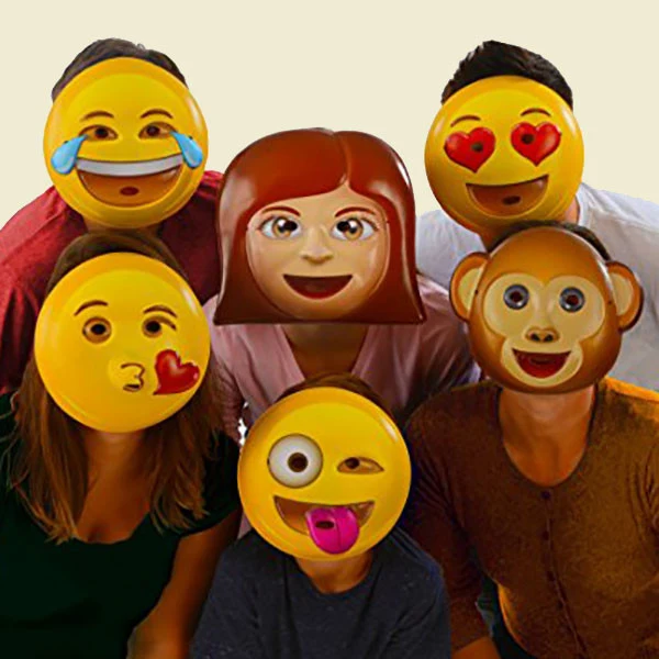 Emoji Party Masks