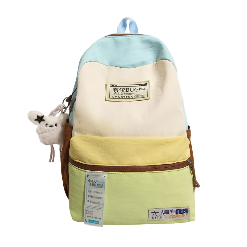 Bunter Multi-Fach-Rucksack Karnz
