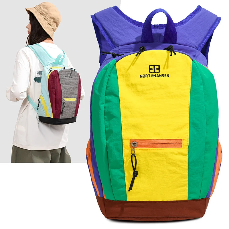 Bunter Leichter Rucksack Karnz