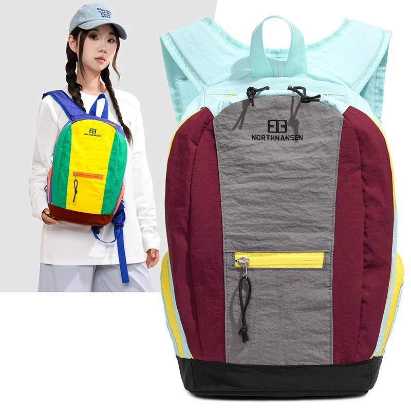 Bunter Leichter Rucksack Karnz