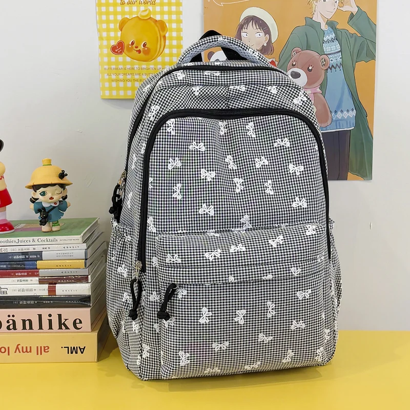Niedliches, mit Schleifen verziertes Casual-Rucksack Karnz