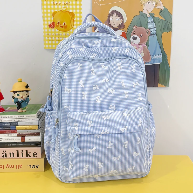 Niedliches, mit Schleifen verziertes Casual-Rucksack Karnz