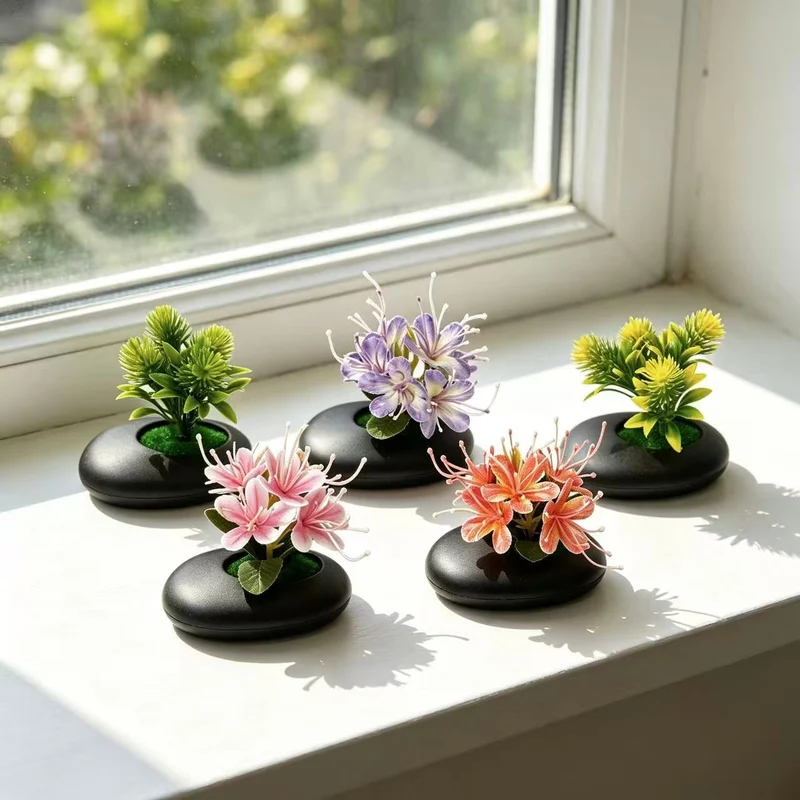 Dekorative Blumen Skulptur für die Innendekoration Zuhause