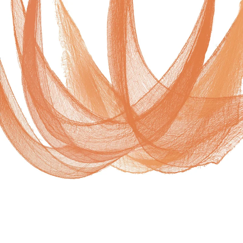 Großformatige Musselin-Stola aus feinem Baumwollgaze