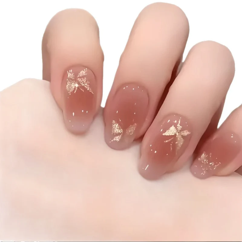 Glamouröses Gel-Nagellack