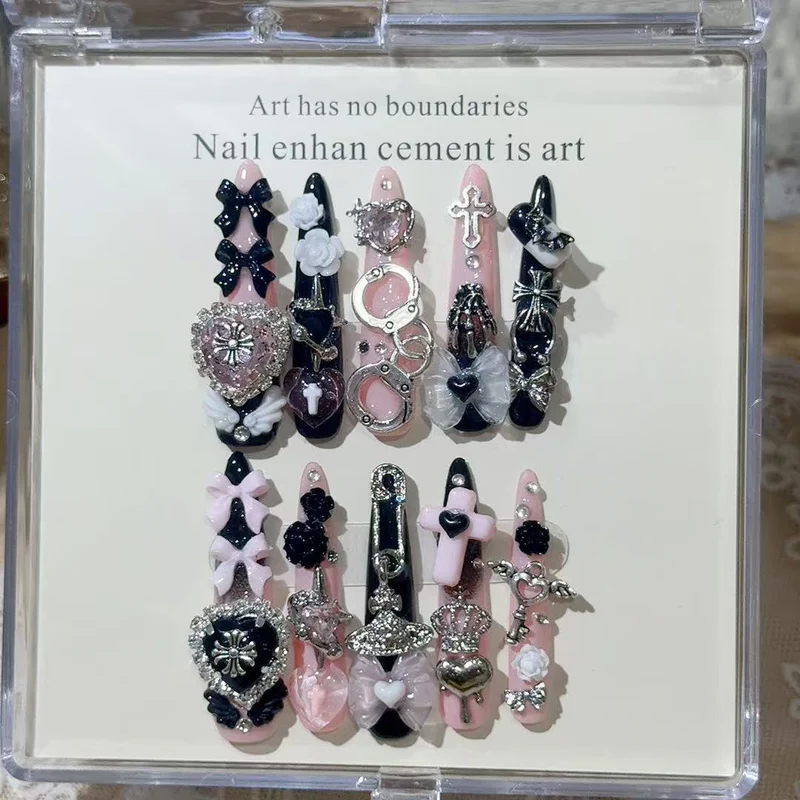 Künstlerische dekorative Nagelspitzen