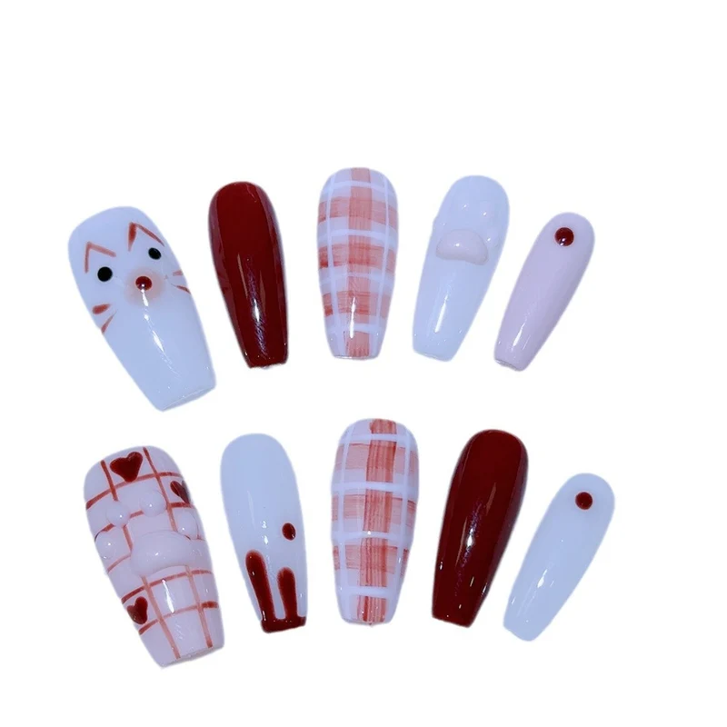 Künstlerisches 3D Nagelkunst Tipps Set