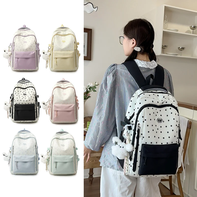 Kreativer Sternbedruckter Freizeitrucksack Karnz