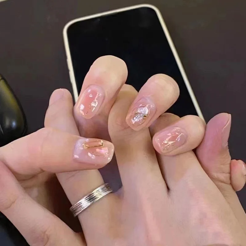 Premium Dekorativer Nagelset