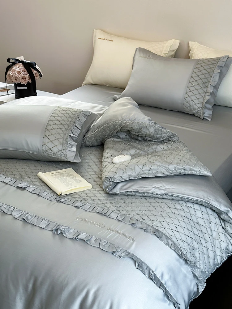 Satin-Bettwäsche-Set