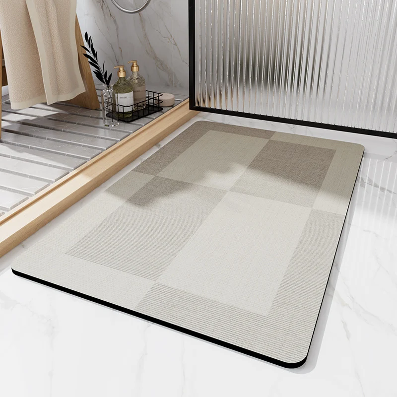 Stylische rutschfeste Badematte