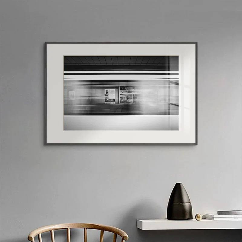 Rahmen zeitgenössische Innenfotografie Kunst