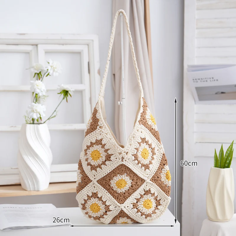 Handgemachte Häkeltasche Skanto