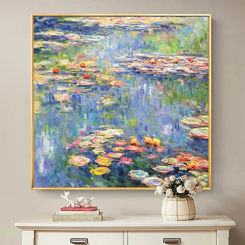 Floraler Impressionistischer Leinwanddruck