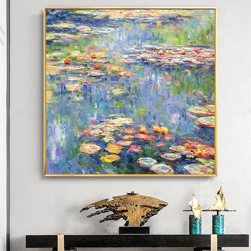Floraler Impressionistischer Leinwanddruck