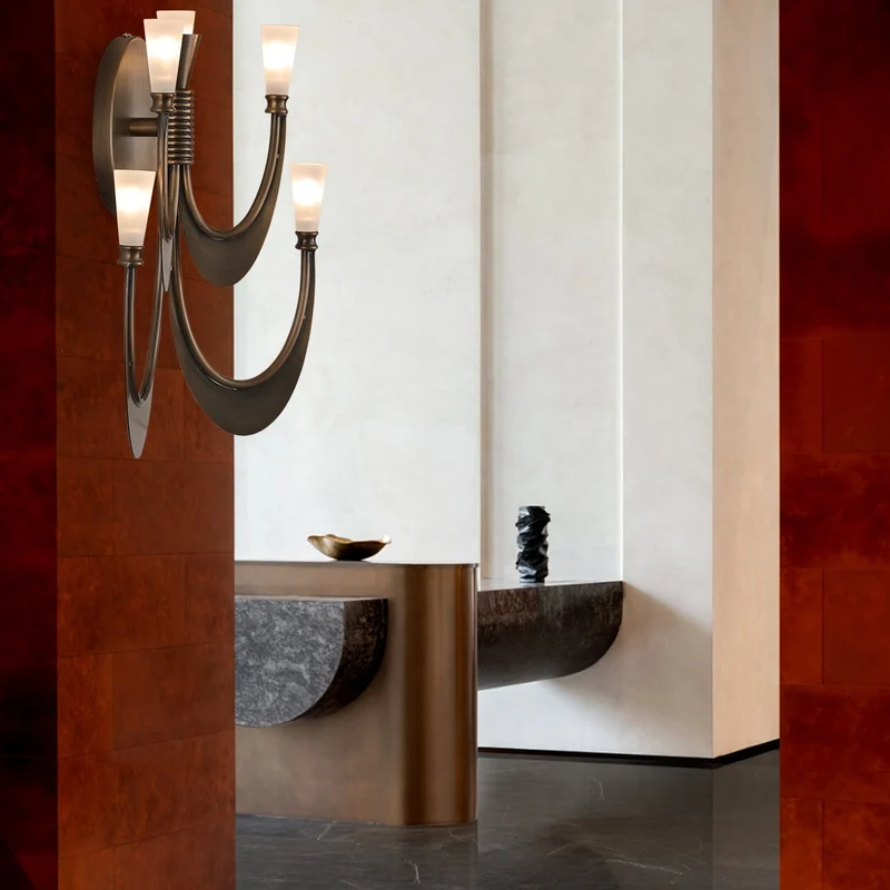 Dekorative Wandlampe
